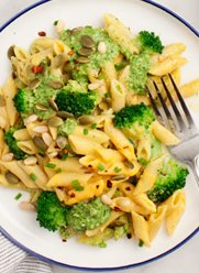 Brokoli Pesto Soslu Makarna (Penne)
