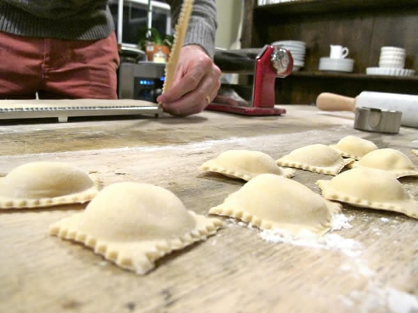 Ev Yapımı Ricotta Ravioli